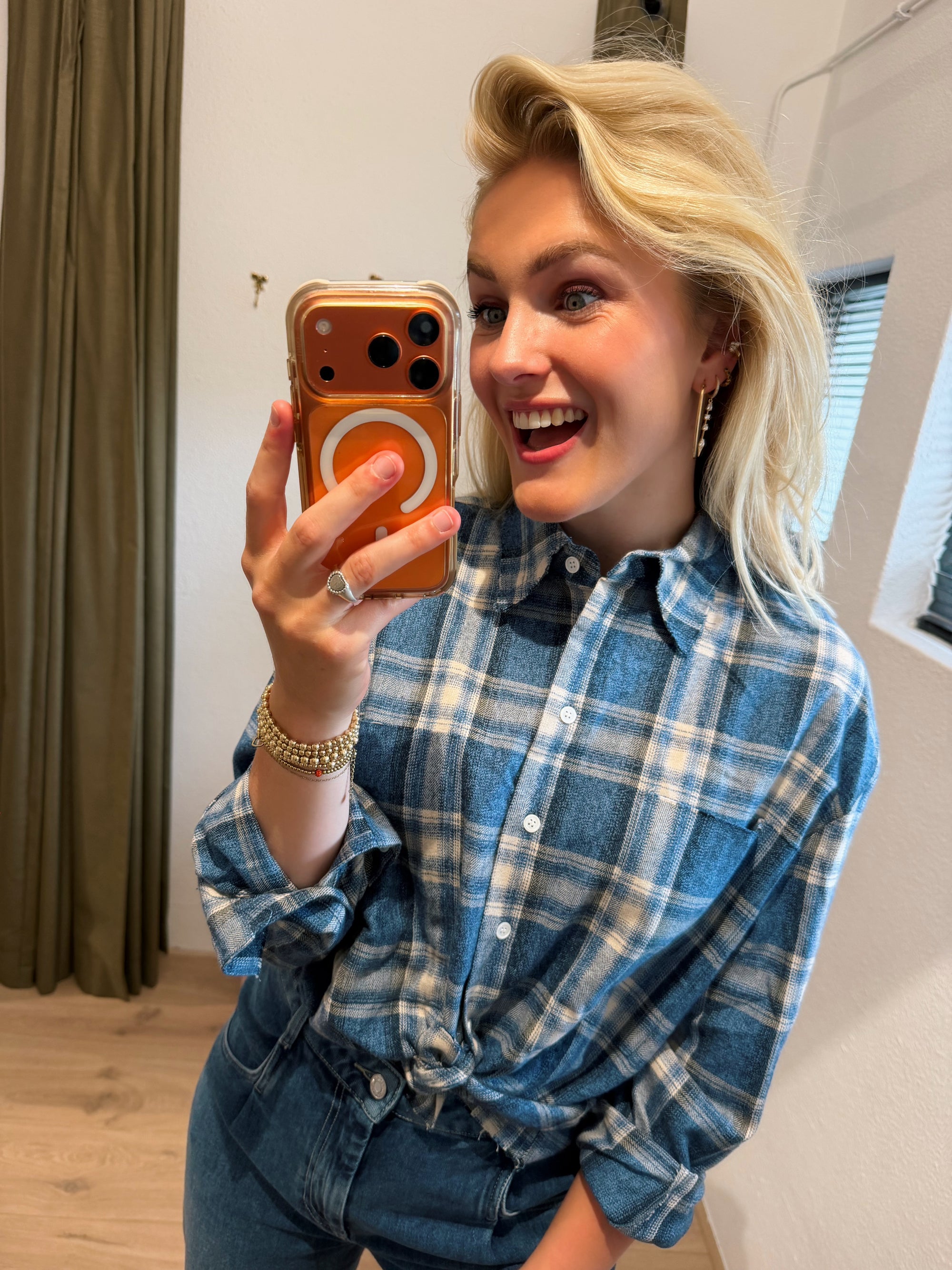 Penn and Ink Blouse blauw