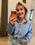 Penn and Ink blouse gestreept