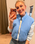 Penn and Ink waistcoat blauw