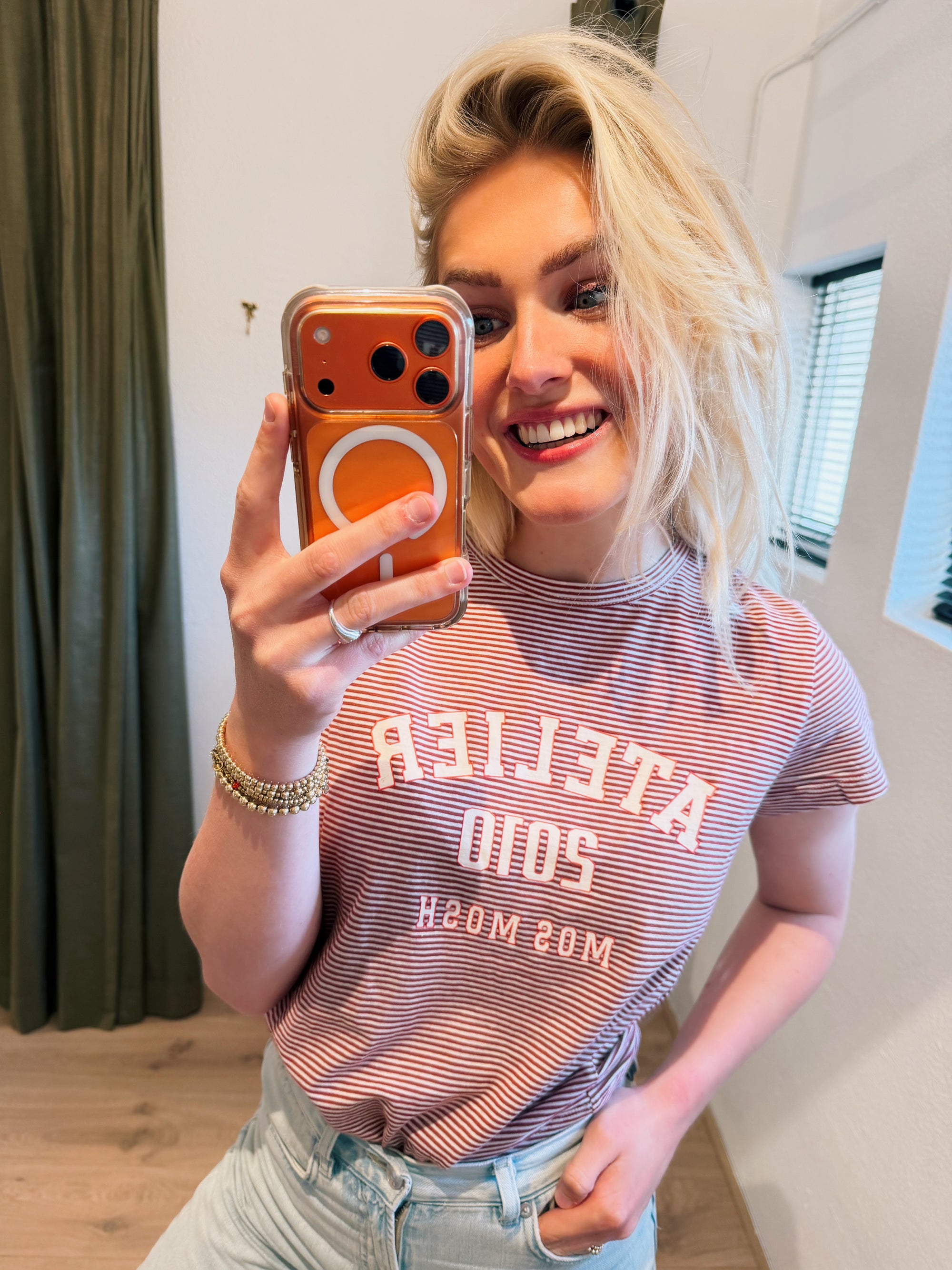 Mos Mosh Camp O-SS Stripe Tee