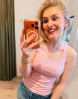 Samsoe Samsoe Saamanza tank top bleached mauve