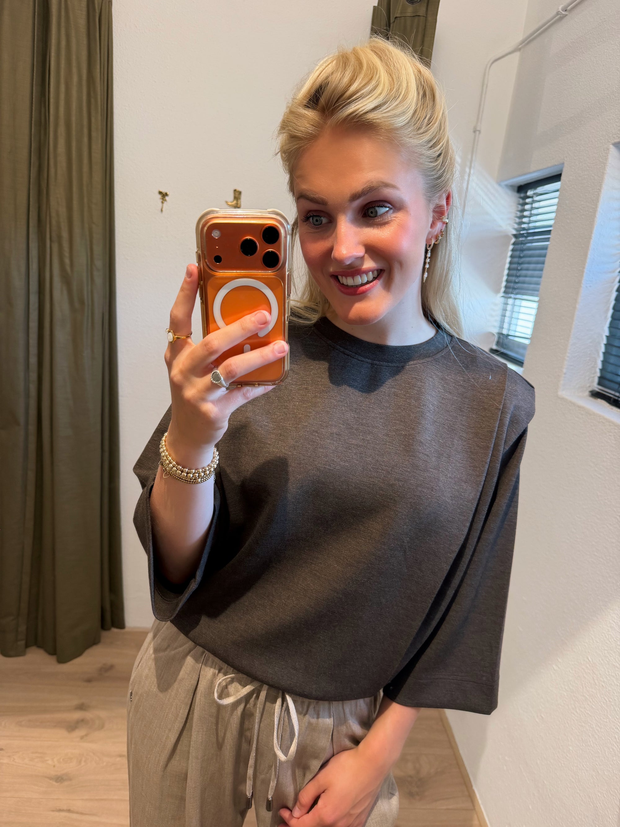 Mos Mosh Mae O-3/4 Sleeve sweatshirt