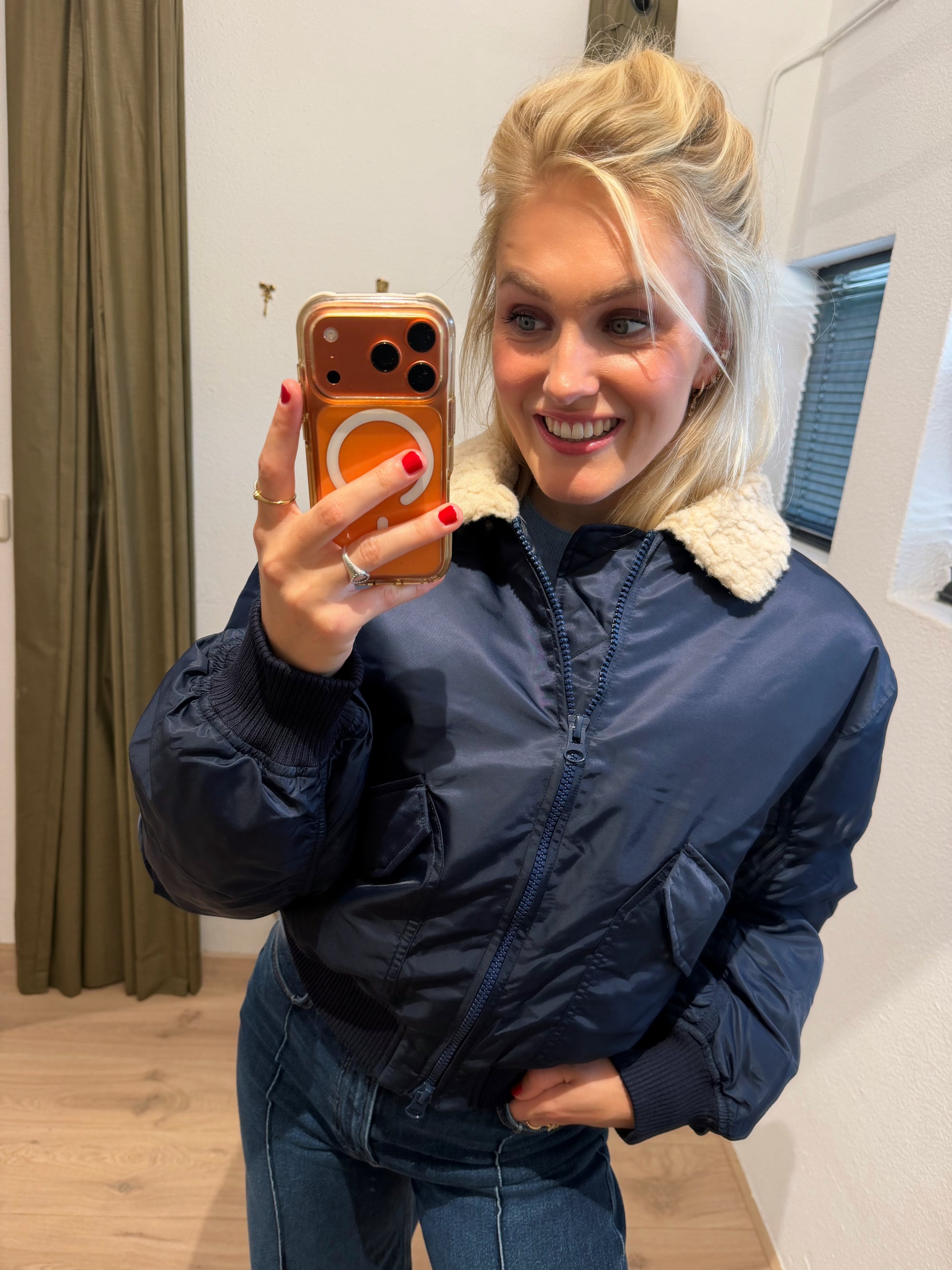 Penn and Ink Coat navy