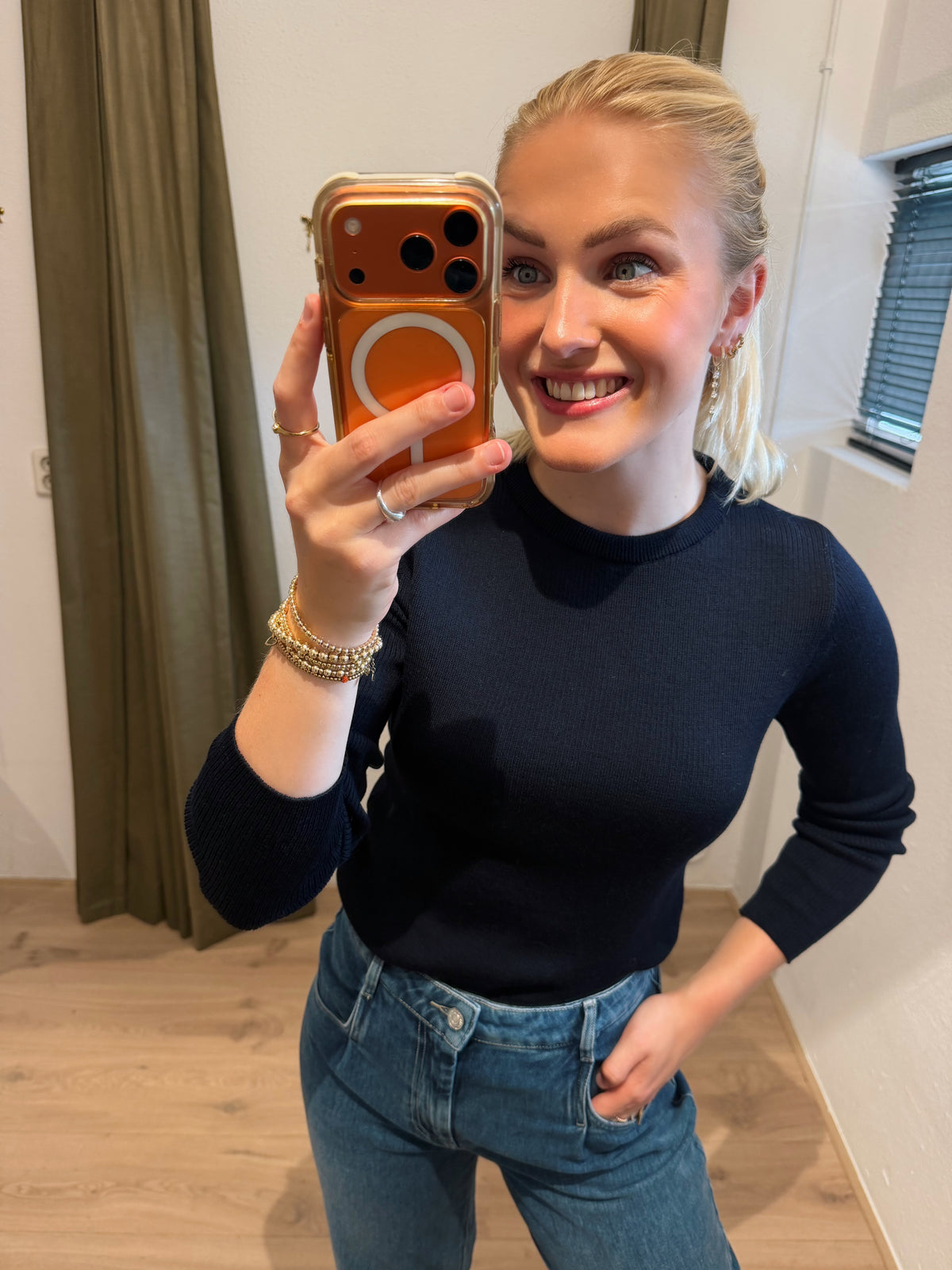 Klitmoller Ingrid knit navy