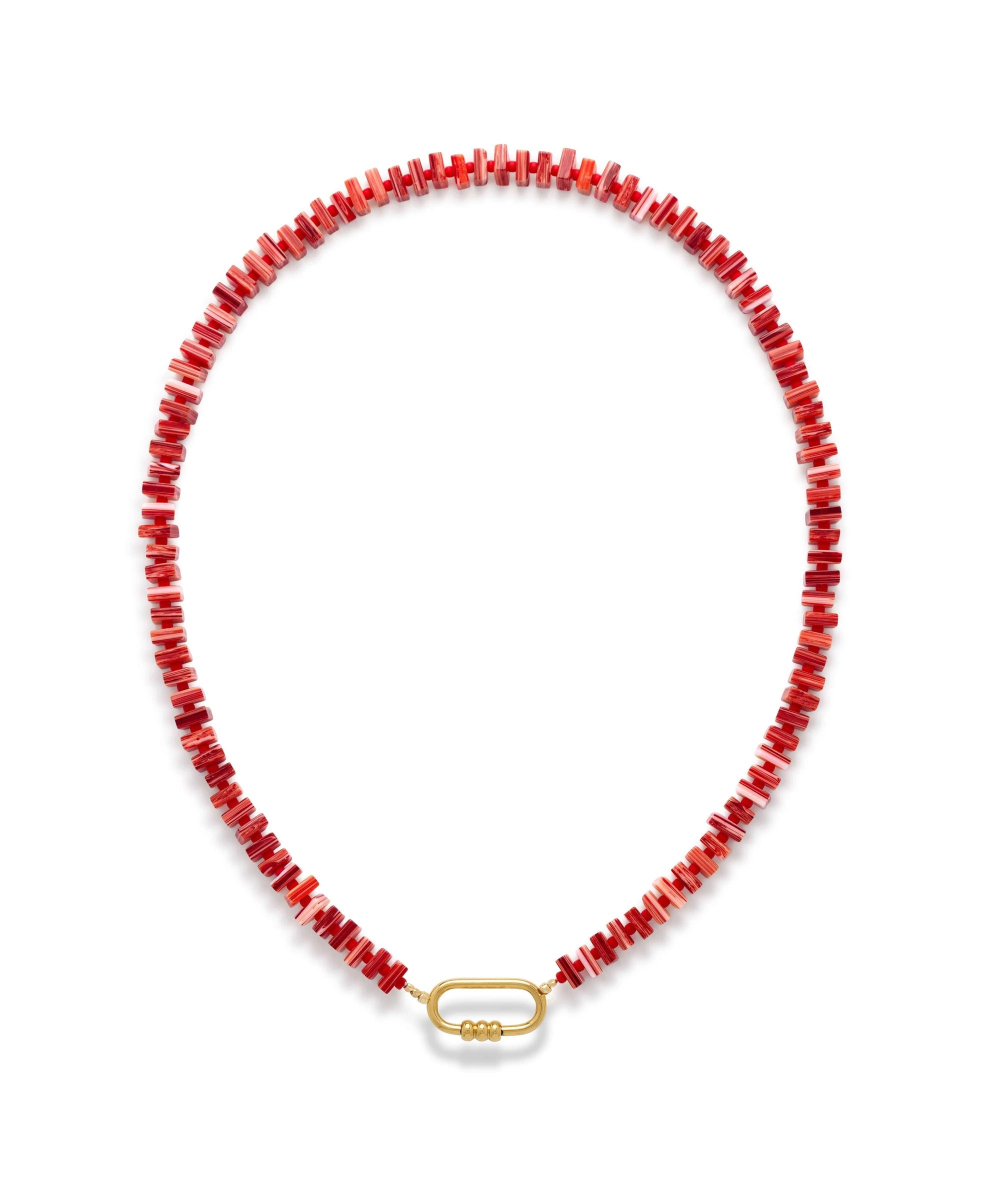 Le Veer Riviera Red Necklace