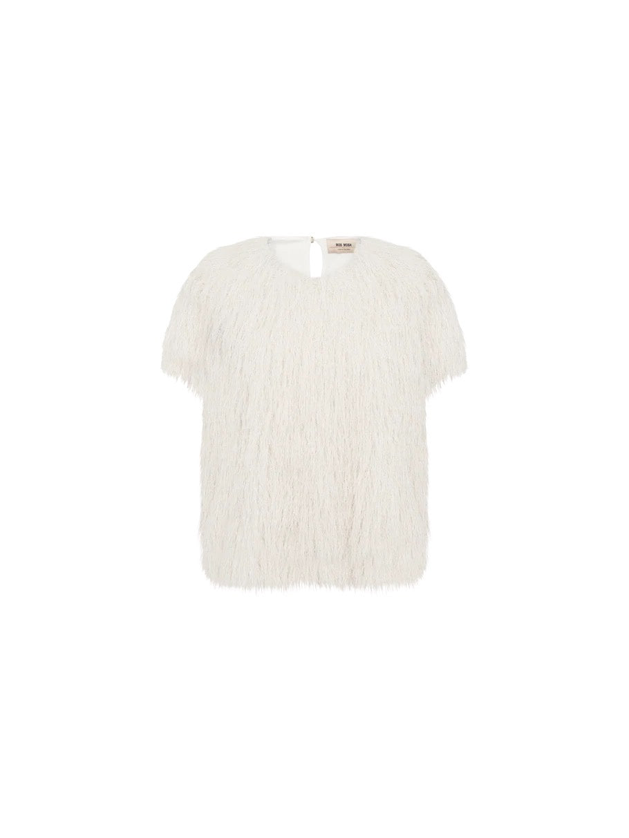 Mos Mosh Brim O-SS Faux Fur Tee