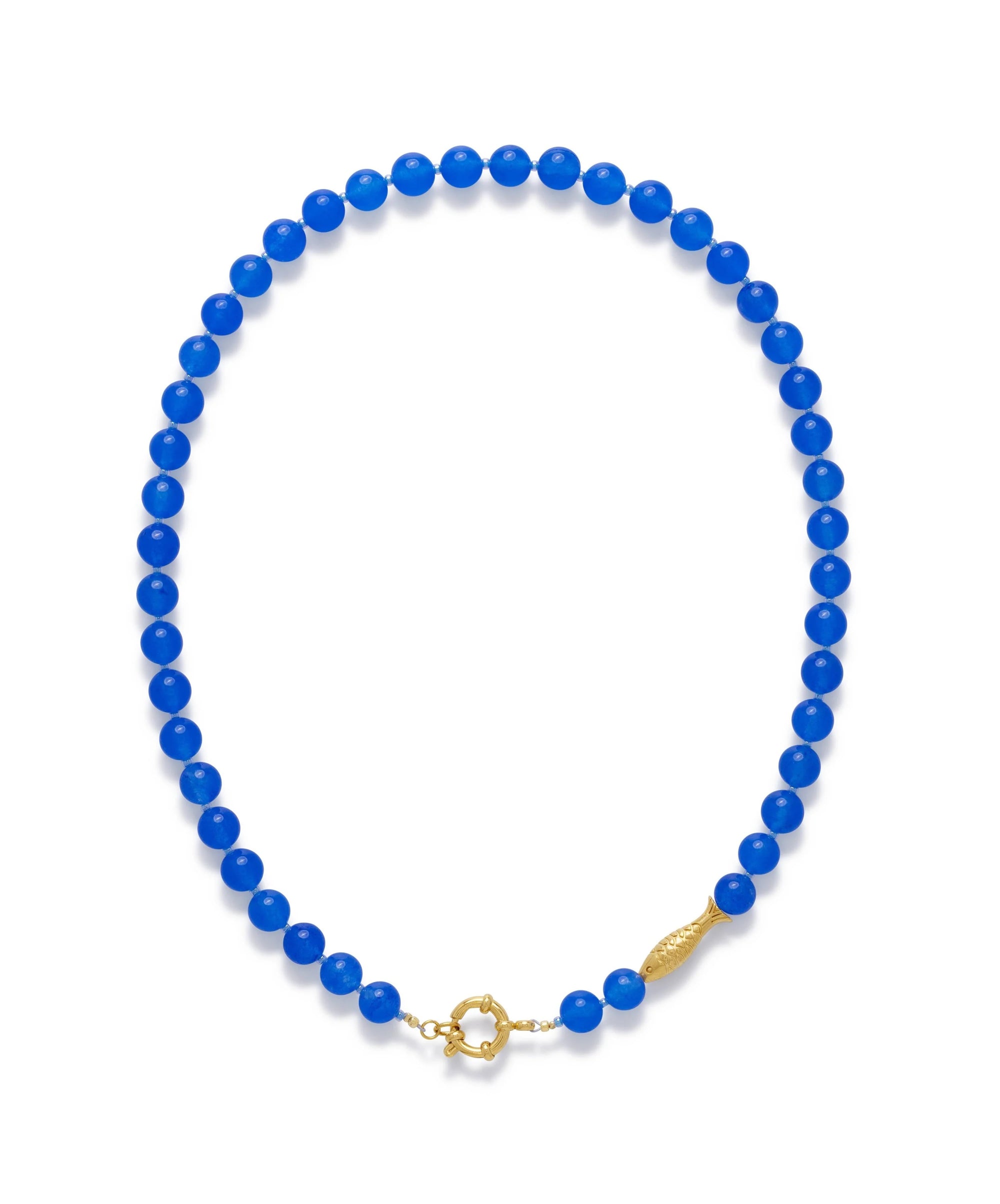 Le Veer Cobalt Fin ketting