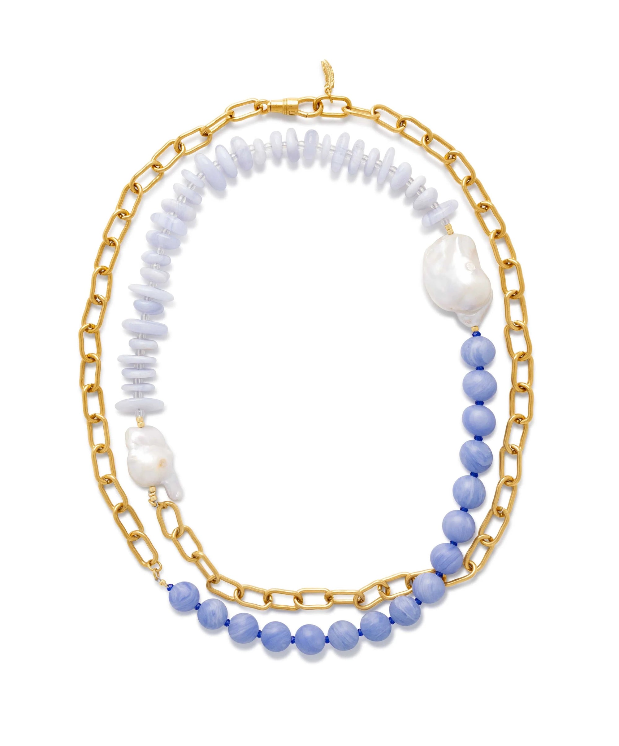 Le Veer Cloud Stone ketting