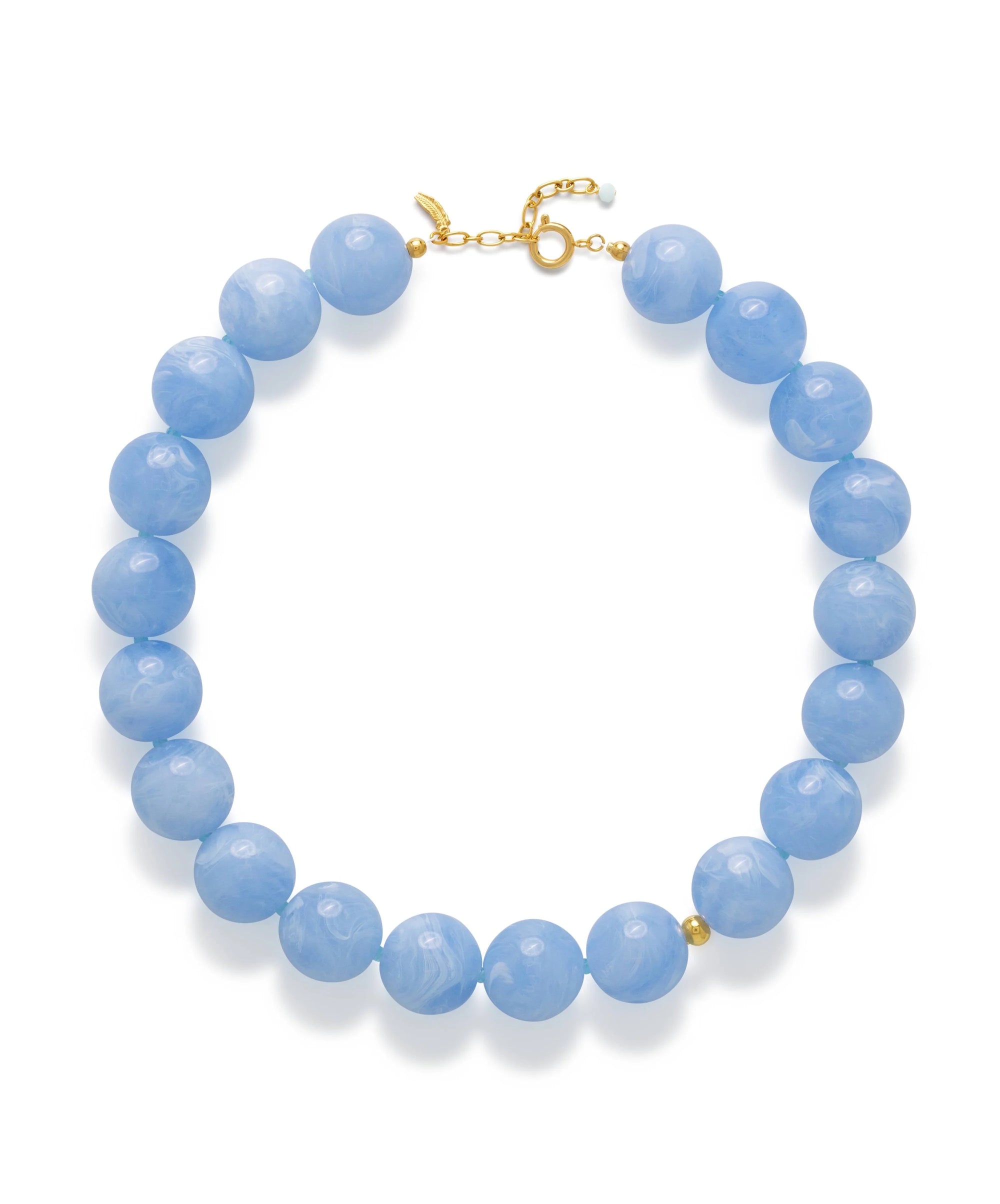 Le Veer Nova Ketting light blue