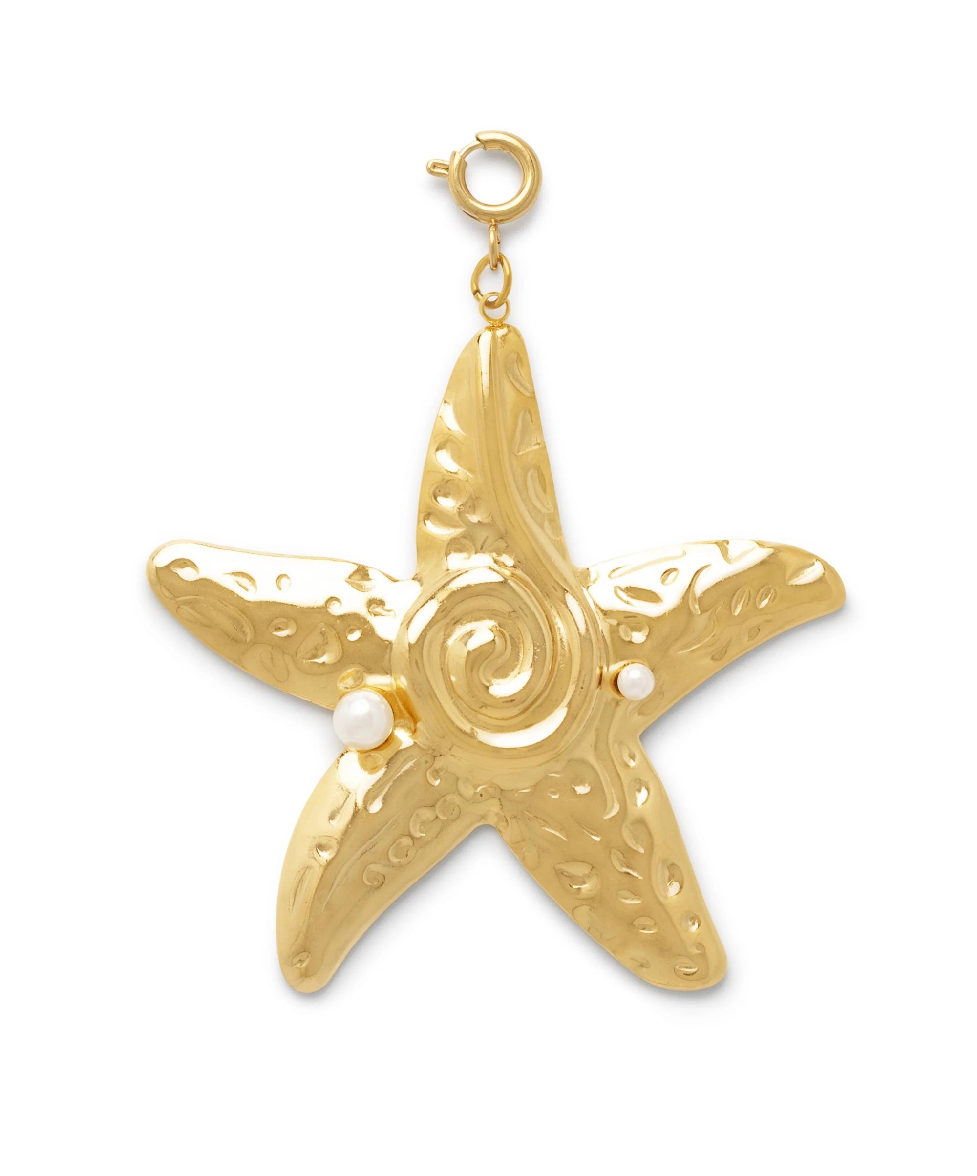 Le Veer Oversized golden seastar bedel