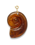 Le Veer Oversized Shell bedel brown