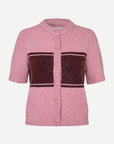 Samsoe Samsoe Sanoura ss cardigan roze