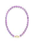Le Veer Lilac Stone ketting