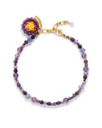 Le Veer Purple passion armband