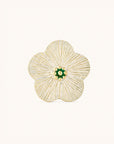 Doing Goods Faye Flower Plate White medium
