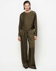 Dante 6 Jules bold satin smart pants