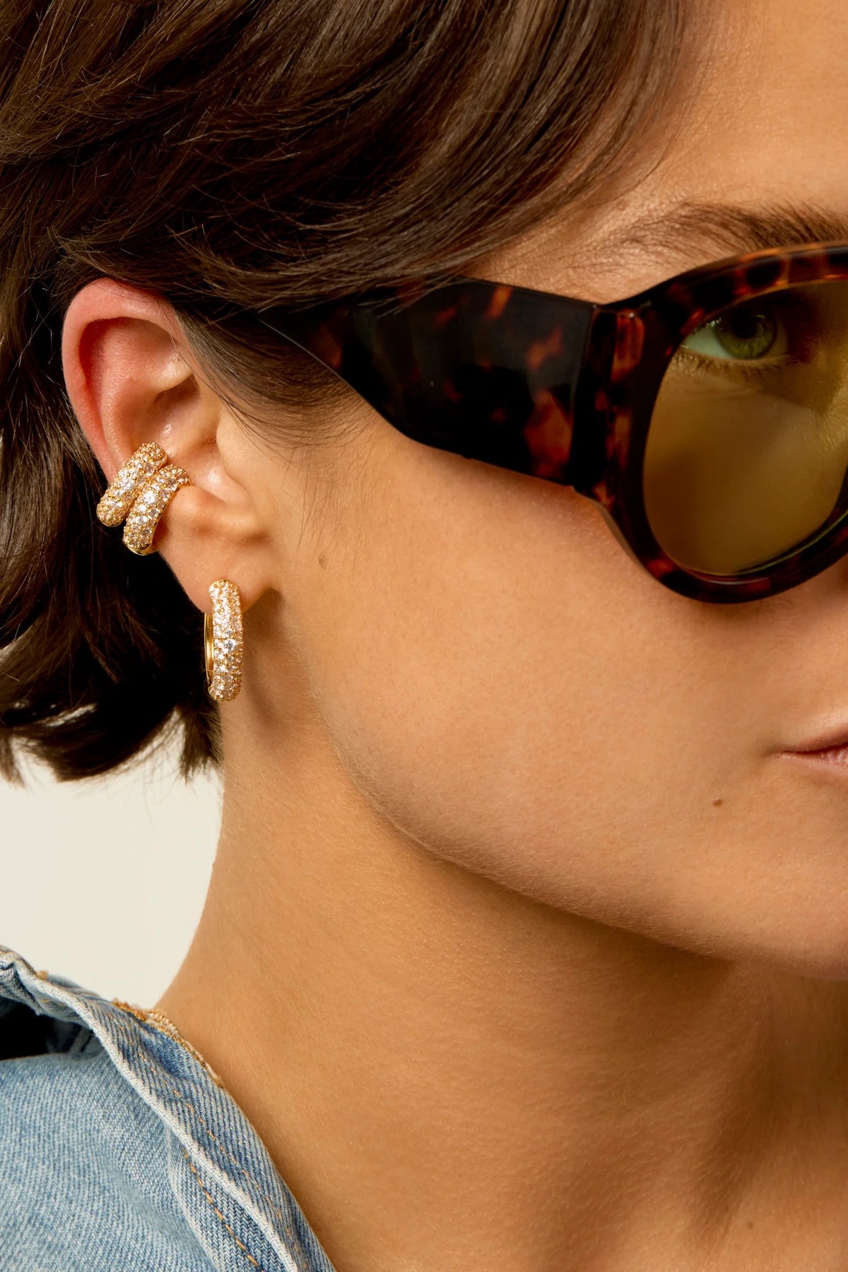 MYA-BAY Champagne earcuff
