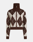 Penn and Ink cardigan ruit