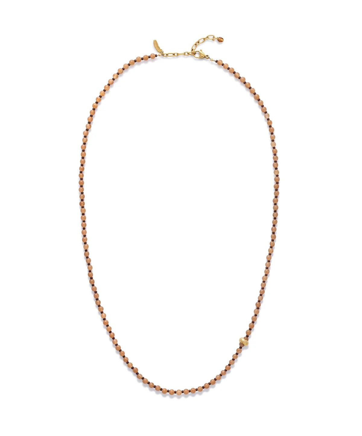 Le Veer Brown Toffee ketting