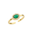 MYA-BAY Green Dynasty ring