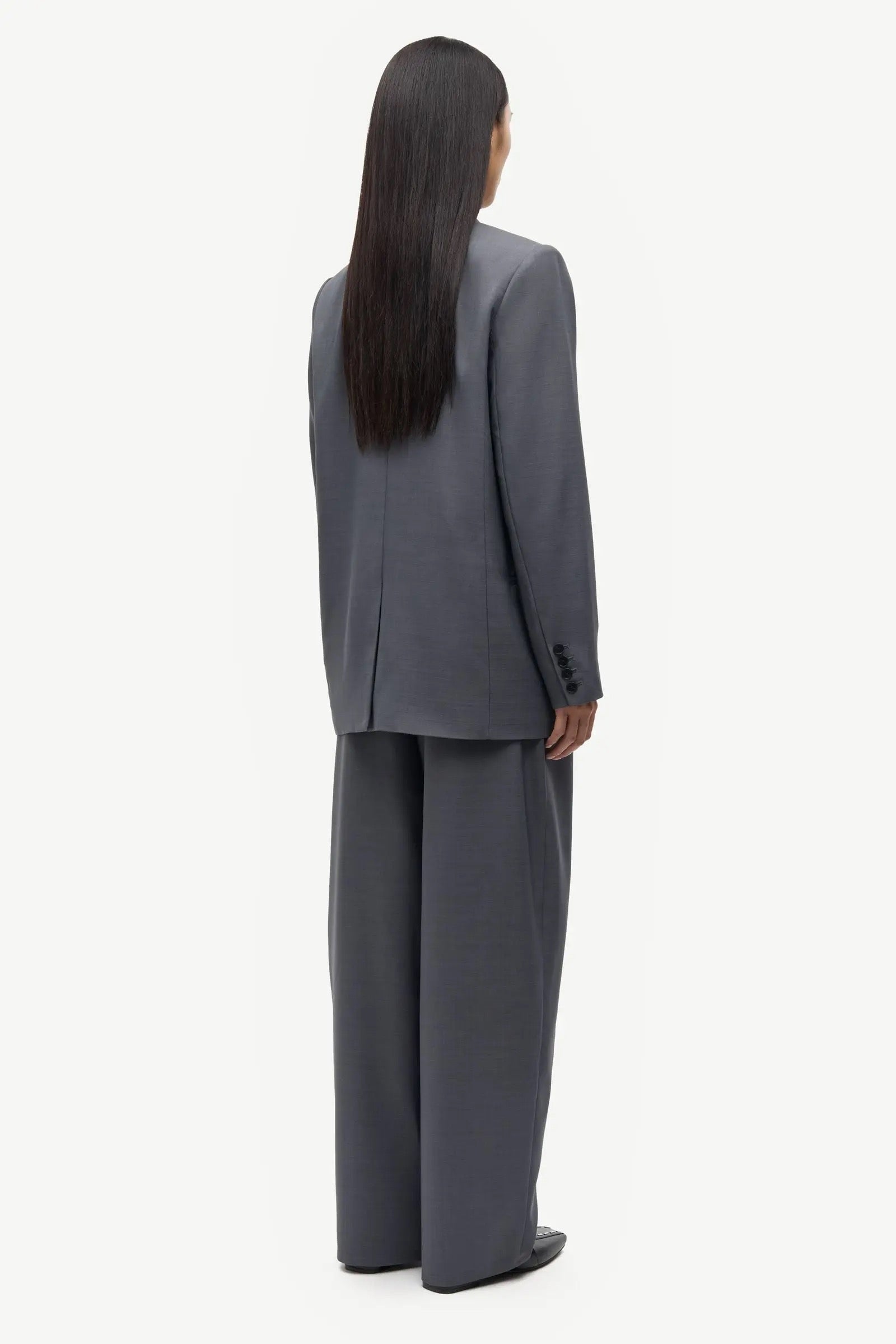 Samsoe Samsoe Saharper pleat trousers