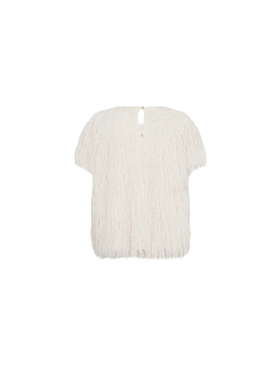 Mos Mosh Brim O-SS Faux Fur Tee