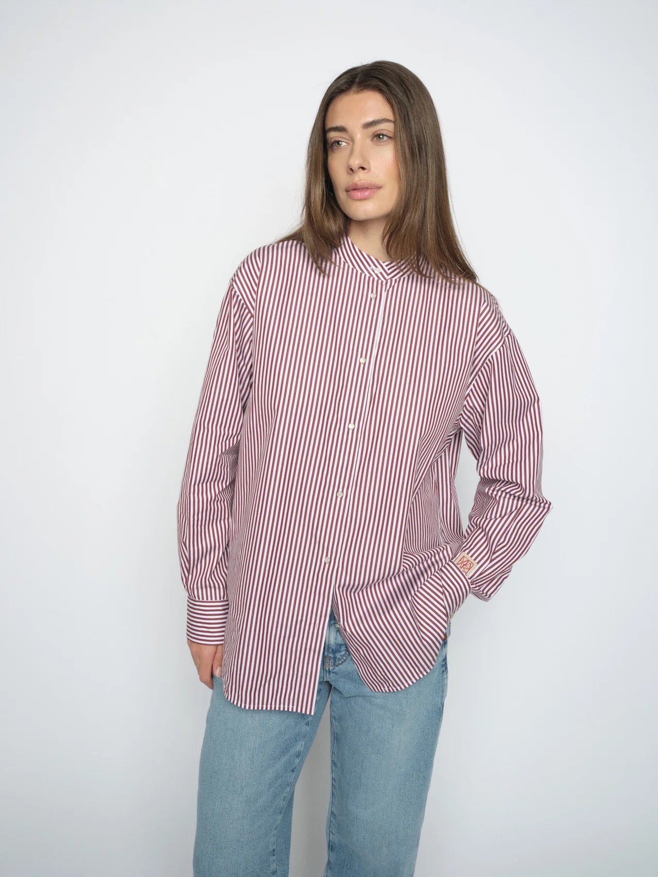 Mos Mosh Karis Slim stripe shirt