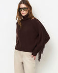 Dante 6 Siega cut out Fringe sweater