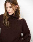 Dante 6 Siega cut out Fringe sweater