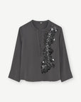 Gustav Cana blouse grijs