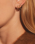 Bobby Rose Swarovski clip green