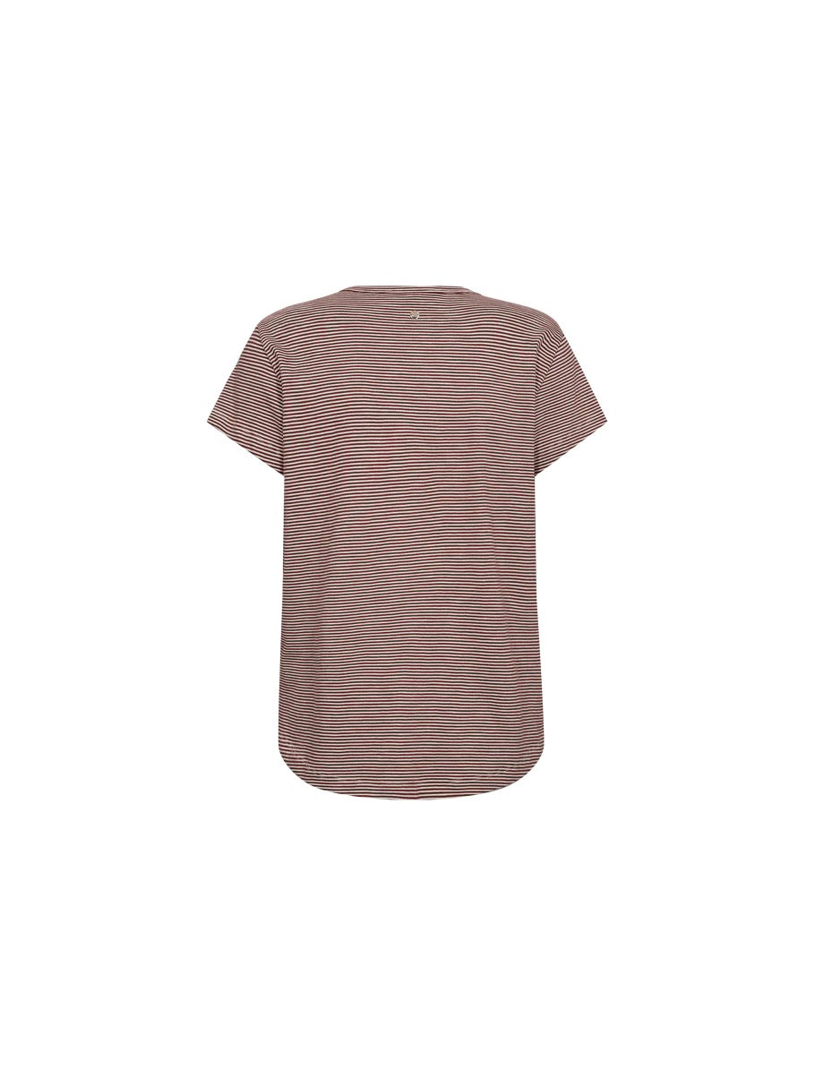 Mos Mosh Camp O-SS Stripe Tee