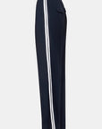 Penn and Ink trousers stripe blauw