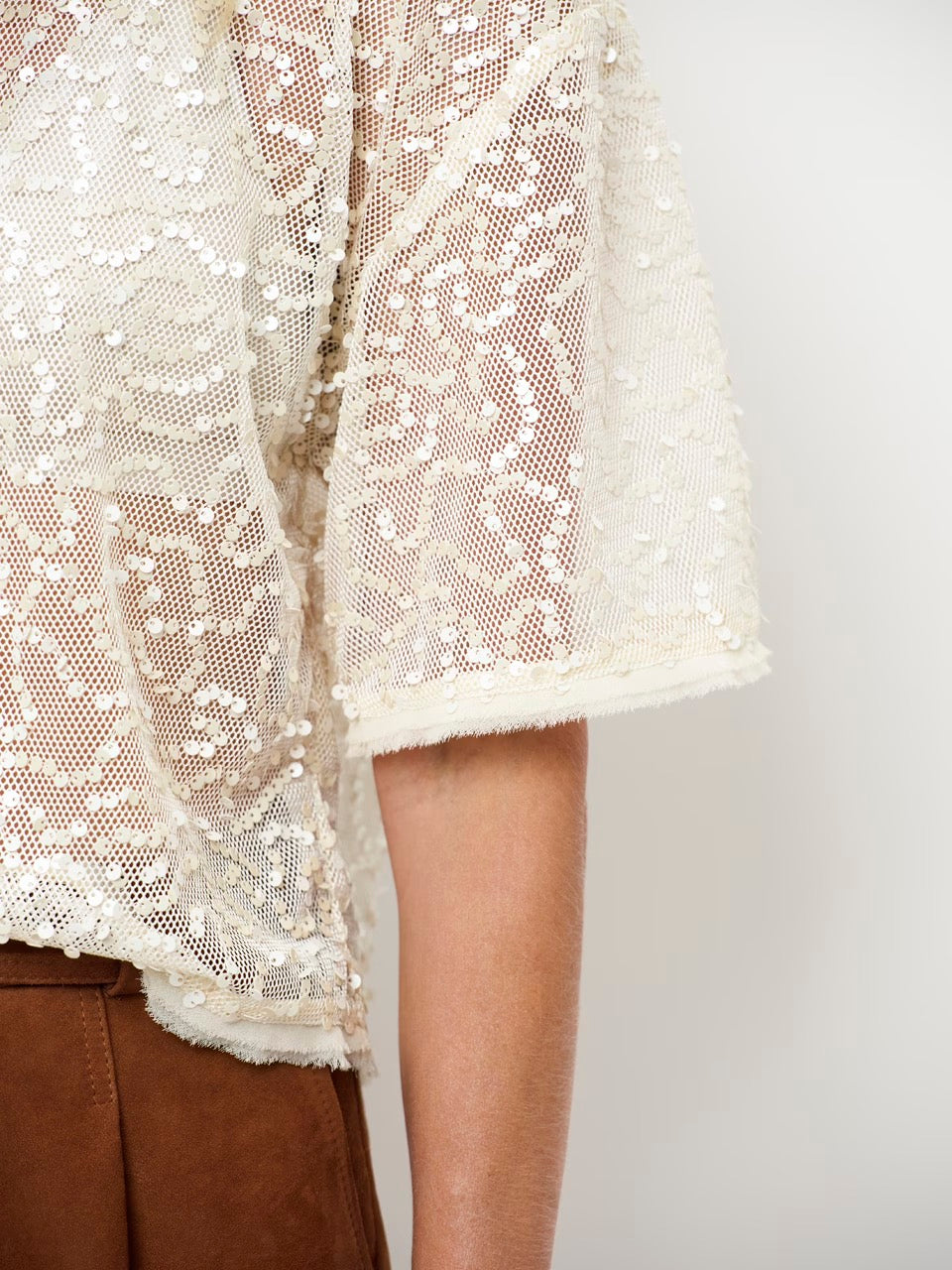 Dante 6 Zaira sequins net top