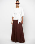 Dante 6 Taryn Tulle maxi skirt