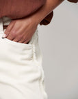 Dante 6 Menton fringed denim shorts