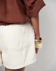 Dante 6 Menton fringed denim shorts