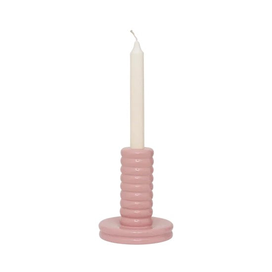 Urban Nature Culture candle holder Kabelo, mellow rose