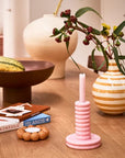 Urban Nature Culture candle holder Kabelo, mellow rose