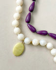 Le Veer Muse ketting purple