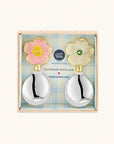 Doing Goods Faye Flower Disper spoon set in giftbox