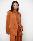 Dante 6 Sevigny relaxed satin blazer