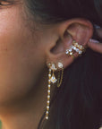 Bobby Rose Earcuff clip gold
