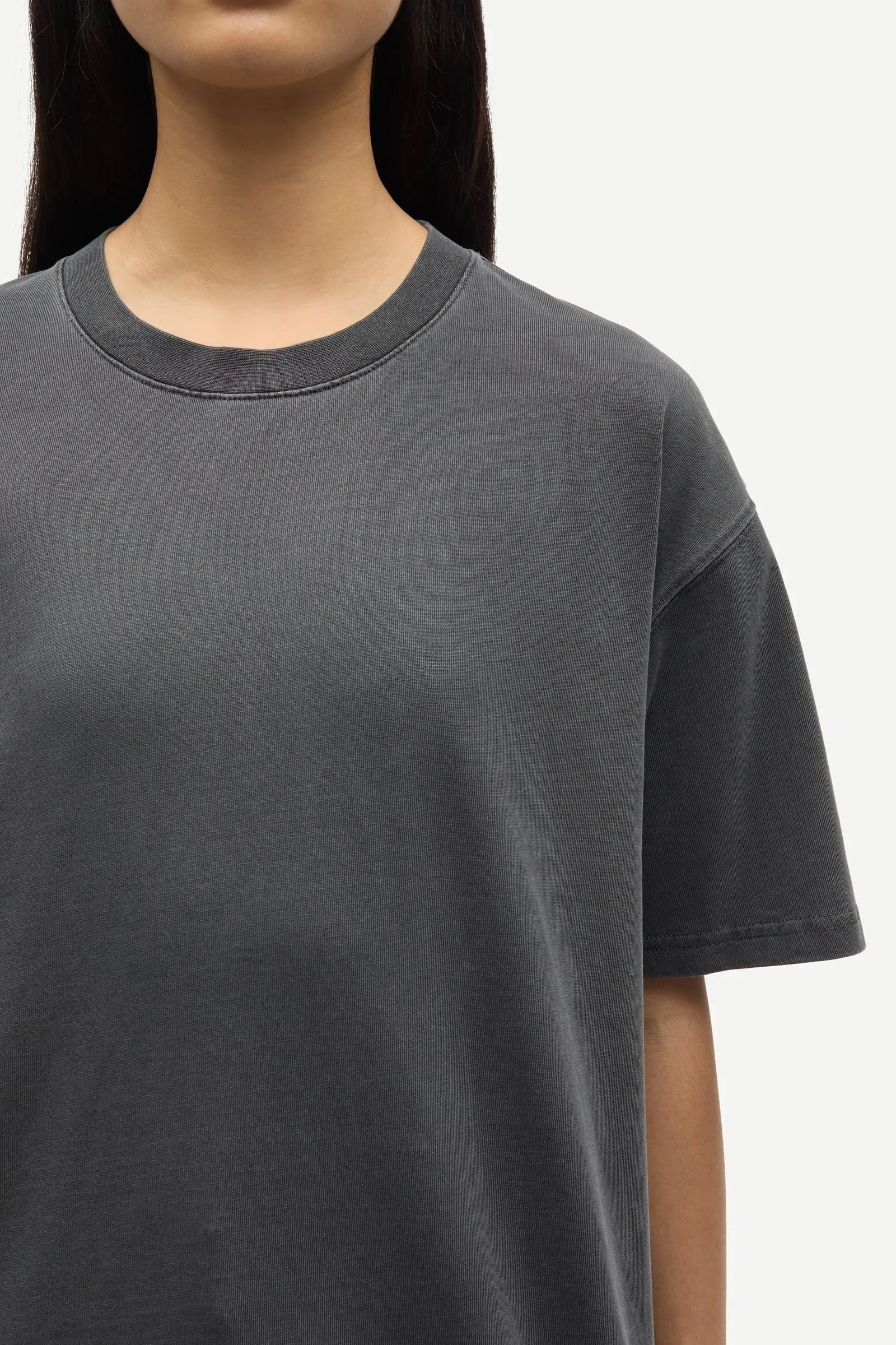 Samsoe Samsoe Eira t-shirt grijs