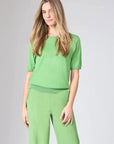 Corel groen Feline top km knitwear