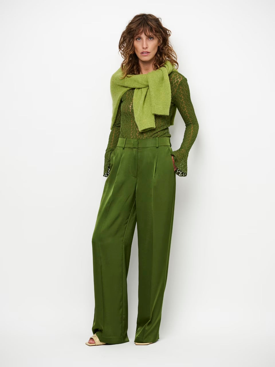 Dante 6 Jules satin smart pants