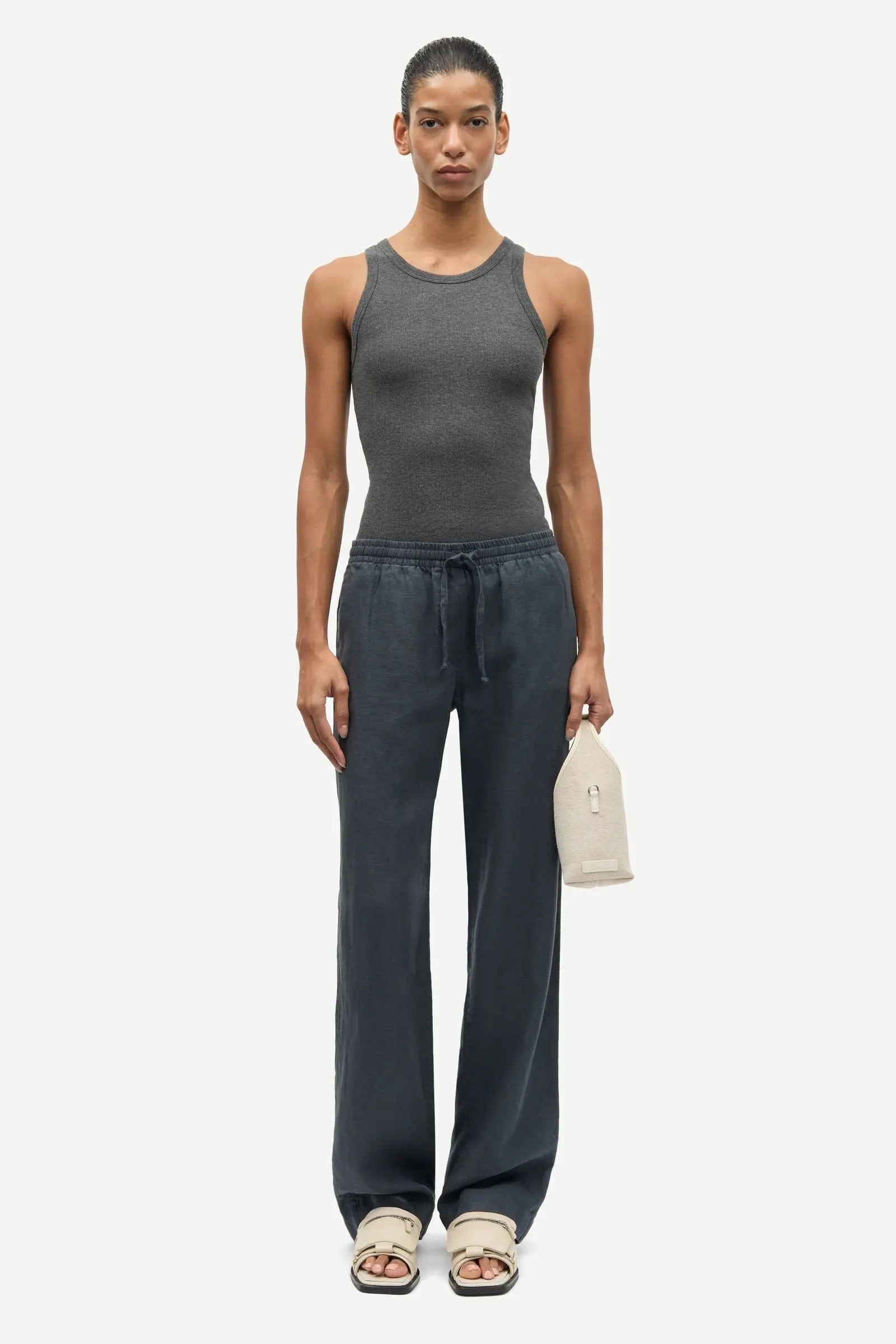 Samsoe Samsoe Sahoys string trousers