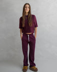 Penn and Ink aubergine cardigan