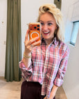 Penn and Ink Blouse rood
