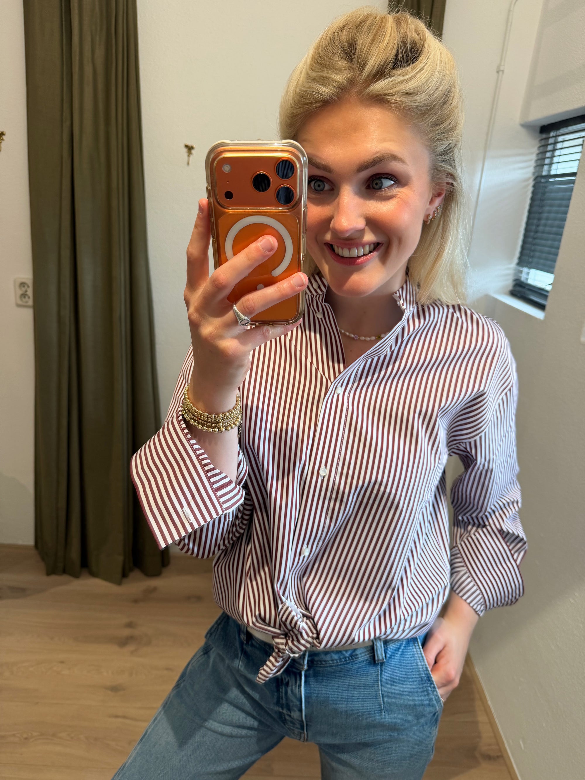 Mos Mosh Karis Slim stripe shirt